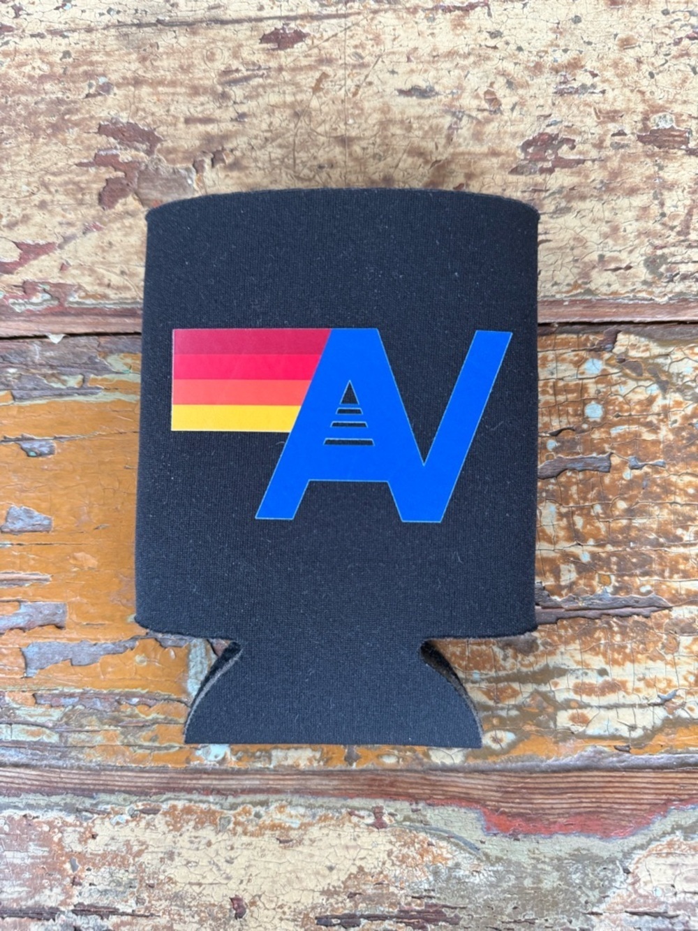 Limited Edition RARE Aviator Nation Black Can Cooler Koozie LA Wine & Food
